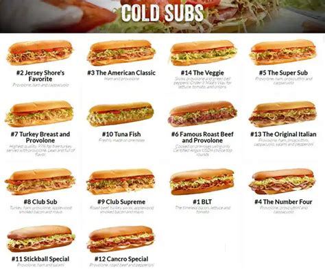 jersey mike's anaheim hills|jersey mike's subs menu.